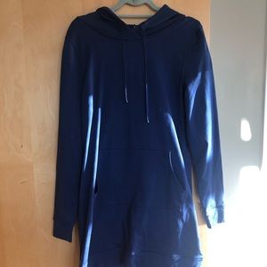 Hoodie tunic dress